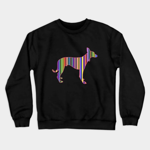 Fred - The Stripy Lurcher Crewneck Sweatshirt by colemanco